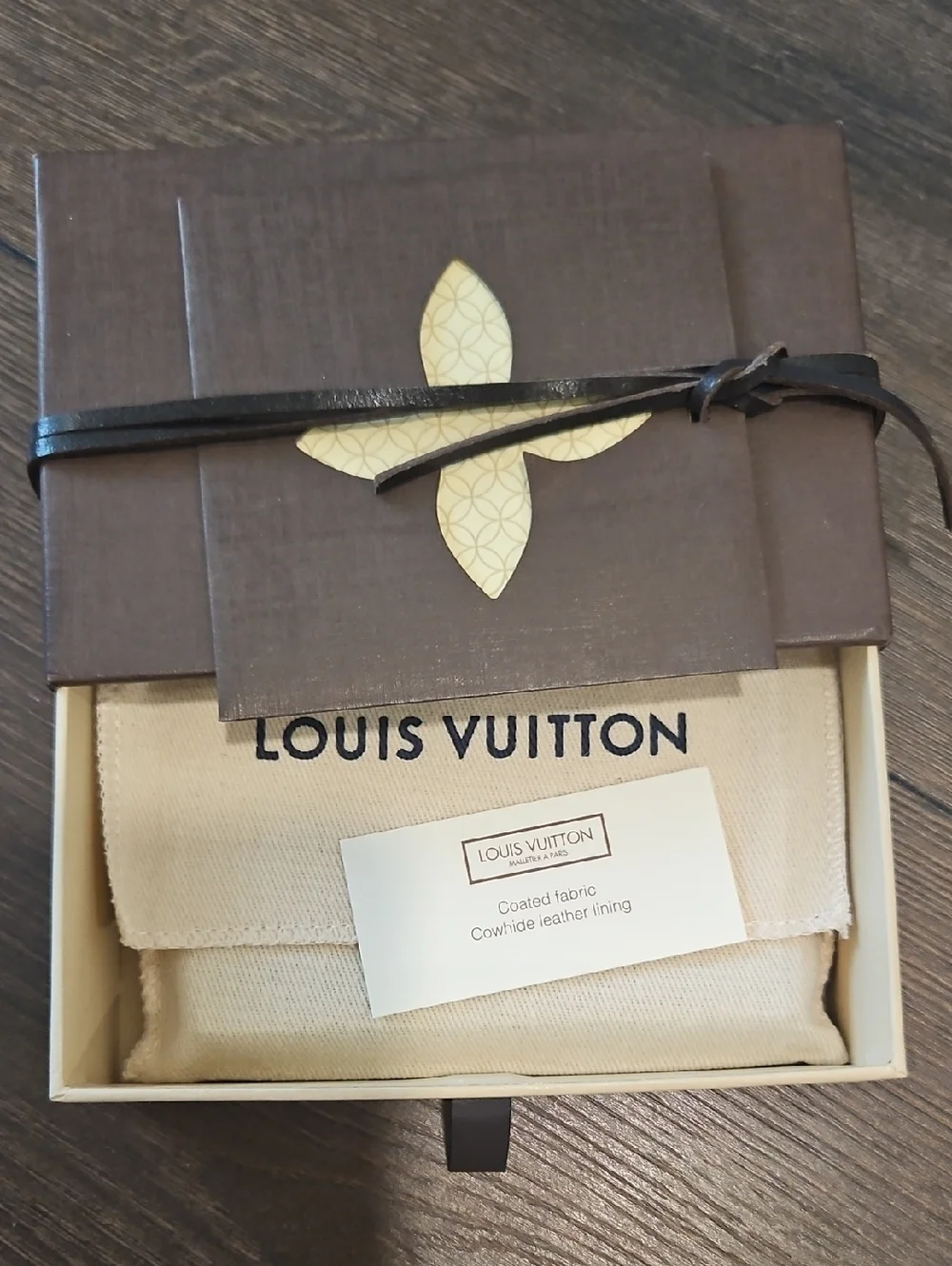 Louis Vuitton Brown Monogram Canvas Compact Wallet